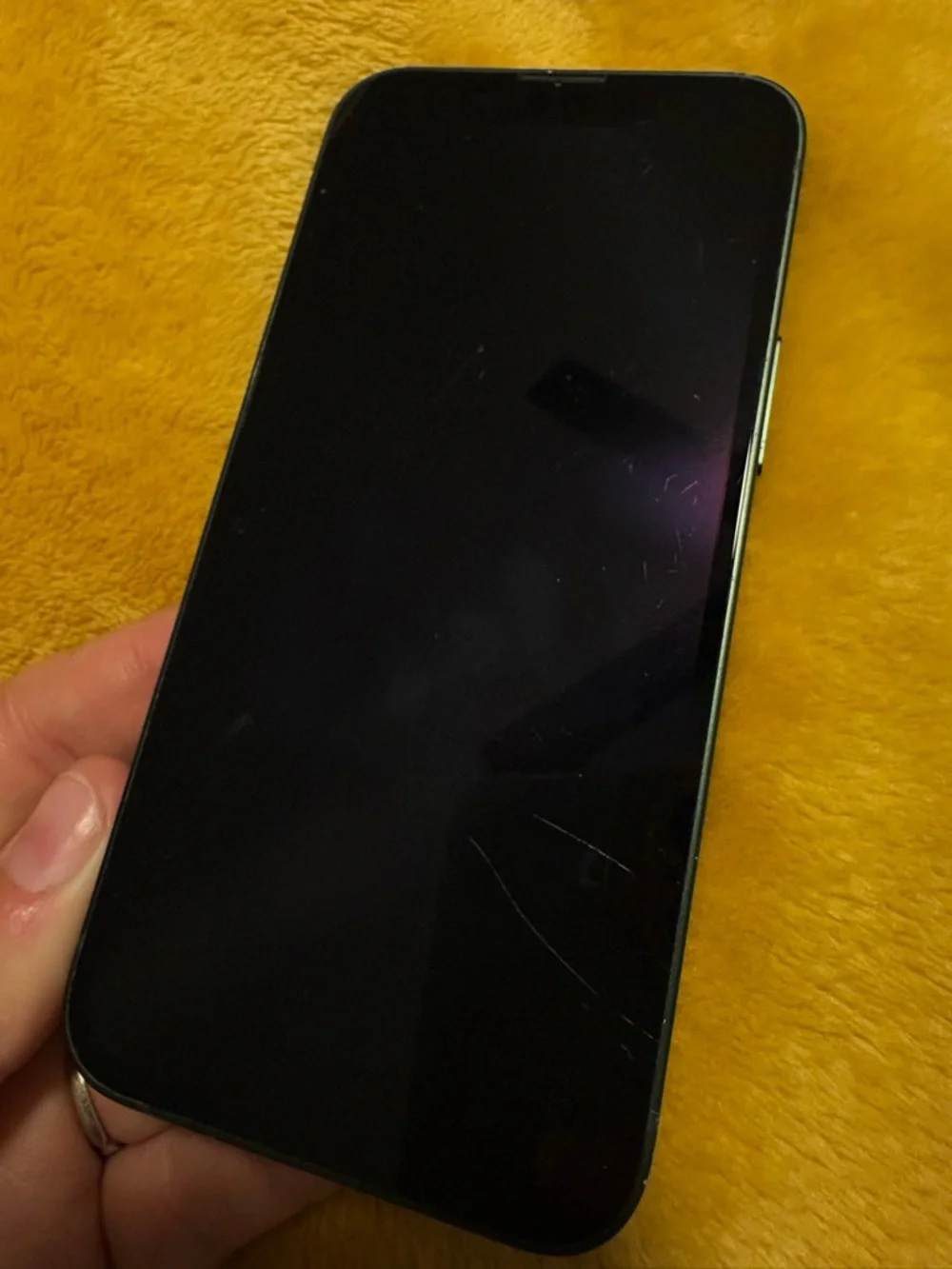 Apple iPhone Dark Green Glass Back Smartphone